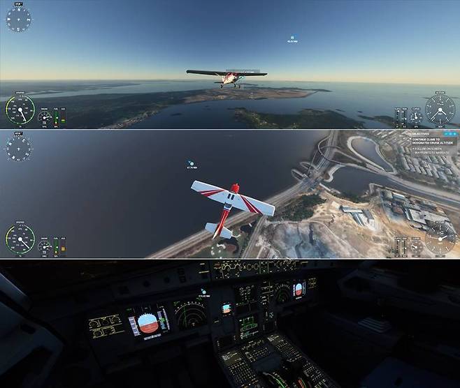플라이트 시뮬레이터 2020 32:9 비율 화면