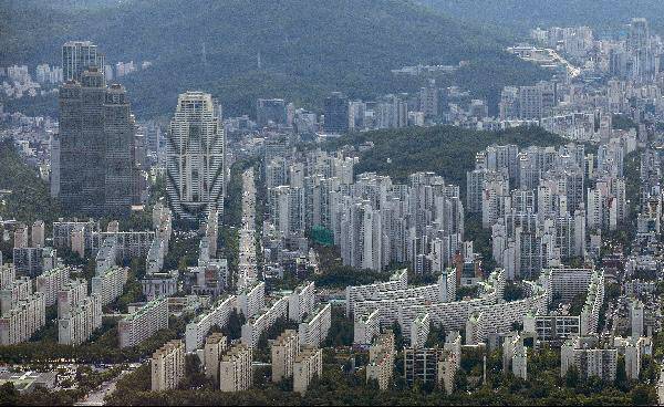 서울 강남 아파트 단지의 모습./조선일보DB