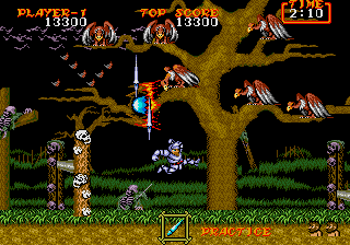 (위쪽으로 무기를 던질 수 있다는 것 만으로 난이도는 하향됐다)