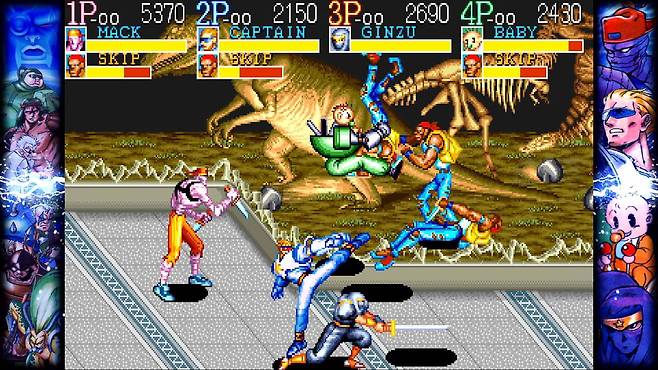 (캡콤 벨트액션 콜렉션을 통해 최신 게임기인 PS4나 엑스박스원으로도 즐길 수 있다)