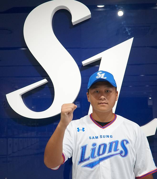 삼성 1차지명 상원고 좌완 이승현. 사진제공=삼성라이온즈
