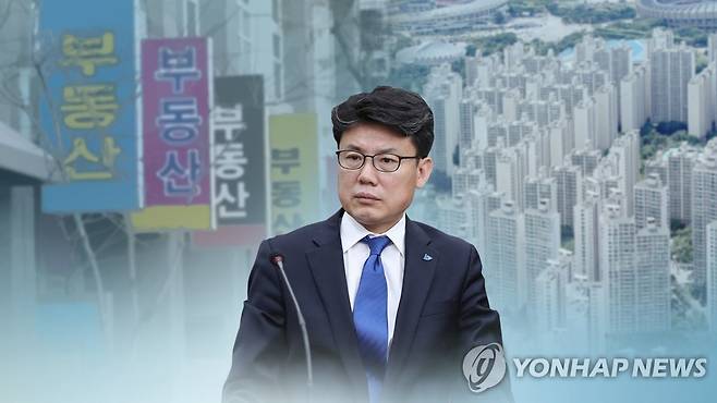 진성준 "그래도 집값 안떨어져"…野 "정권의 위선" (CG) [연합뉴스TV 제공]