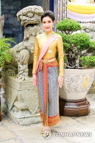 태국 국왕 배우자였다가 모든 지위를 박탈당했던 시니낫 웡와치라파크디(자료사진) [태국왕실 제공/로이터=연합뉴스. 재판매 및 DB 금지]