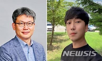 [대전=뉴시스] KAIST 이흥규(왼쪽)교수와 박장현 석박사통합과정.