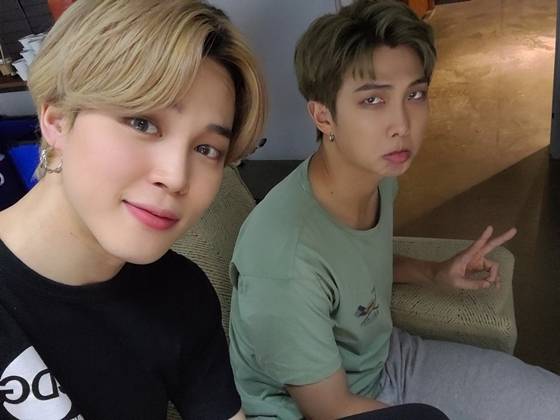 방탄소년단 지민(JIMIN)과 RM