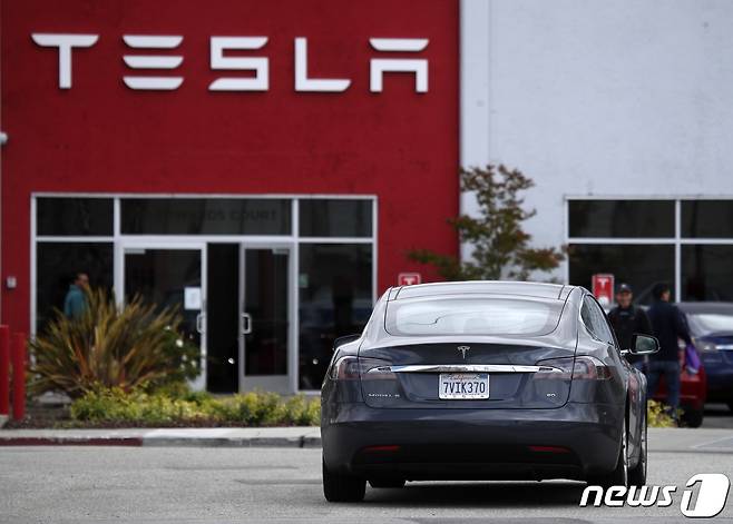 테슬라 모델S 차량 © AFP=뉴스1 자료사진