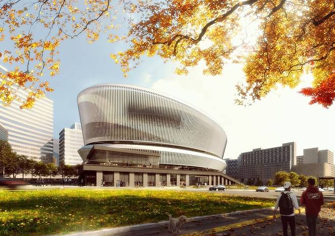 경기도서관 투시도.