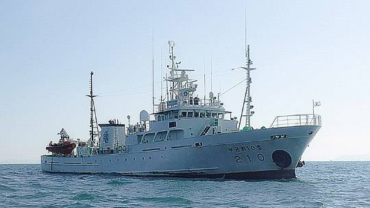 21일 북방한계선(NLL) 인근 해상에서 실종된 공무원 A 씨가 탄 어업지도선 무궁화10호.  뉴시스