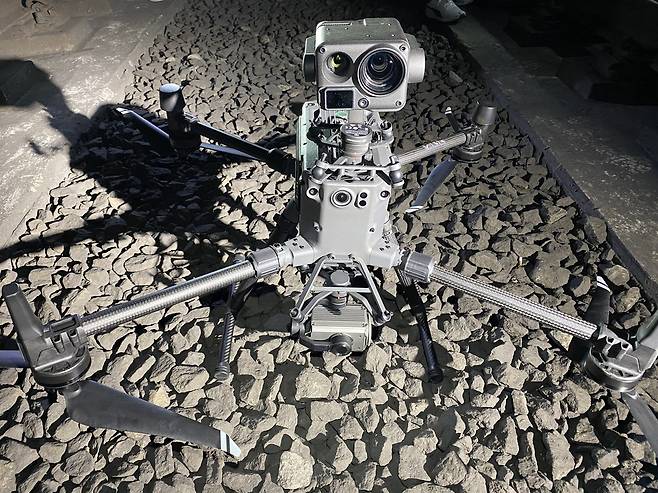 한국시설안전공단, 터널 안전점검에 드론 첫 적용 [한국시설안전공단 제공. 재판매 및 DB 금지]