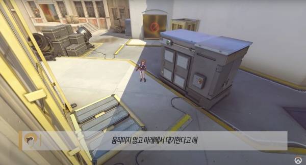 볼스카야 인더스트리와 할리우드 맵에 있는 루프형 엘리베이터 변경 내용(사진='오버워치' 공식 유튜브 발췌).