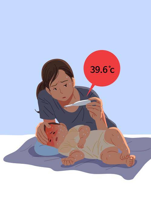 생후 3개월 미만 아기가 38도 이상 열이 나면 빨리 병원을 찾아야 한다. 게티이미지뱅크