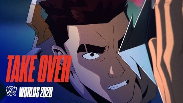 2020 롤드컵 공식 테마곡 '테이크 오버' 유튜브 썸네일. 사진=라이엇 유튜브 화면 캡처