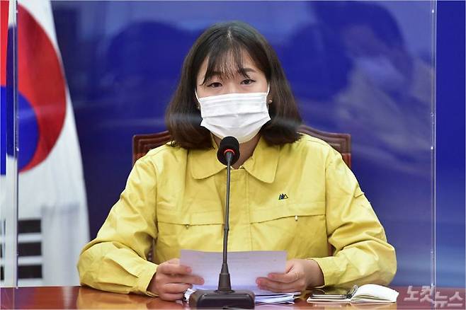 더불어민주당 박성민 최고위원이 국회에서 열린 당 최고위원회의에서 발언을 하고 있다. (사진=윤창원 기자/자료사진)