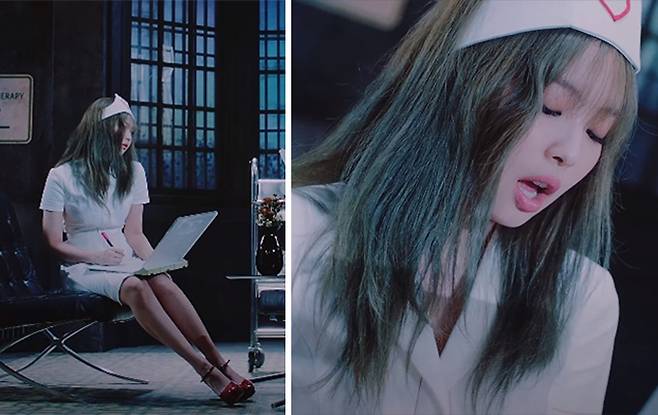 /사진=그룹 블랙핑크 신곡 'Lovesick Girls' 뮤직비디오 캡처