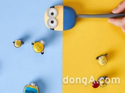 아이리버 미니언즈 칫솔 살균기