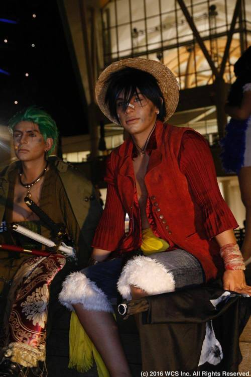 만화 `원피스` 루피·조로 코스프레