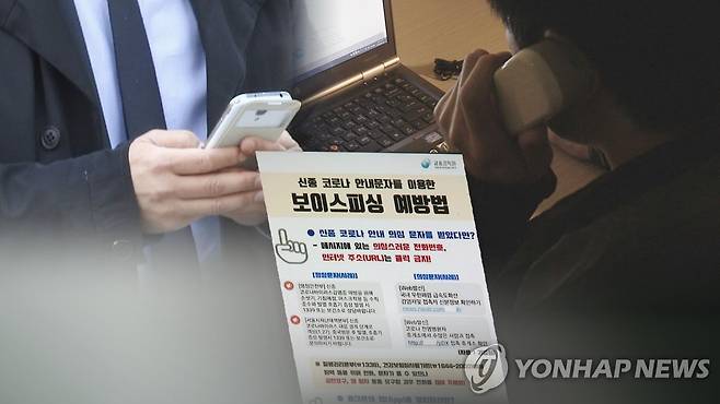 진화하는 피싱 사기…깜박하면 당한다 (CG) [연합뉴스TV 제공]