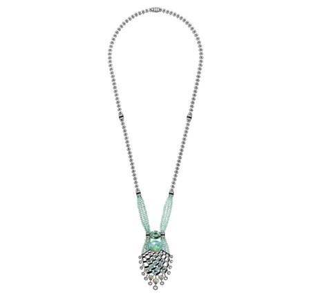 콜로라투라 드 까르띠에, 마쯔리 네크리스. [Vincent Wulveryck © Cartier]