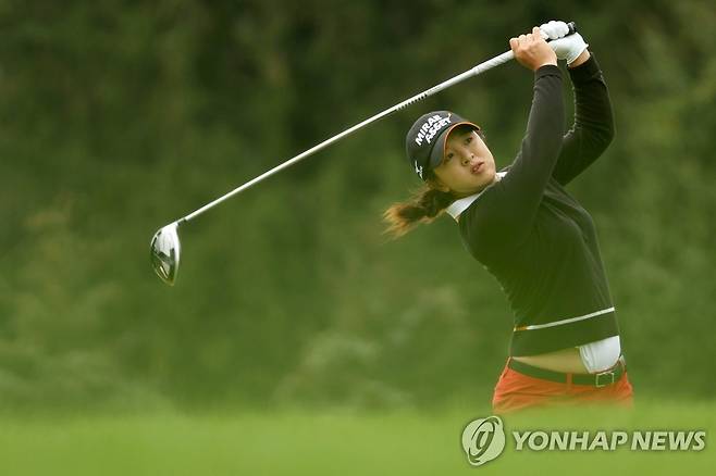 김세영의 샷 모습 [게티이미지/AFP=연합뉴스]