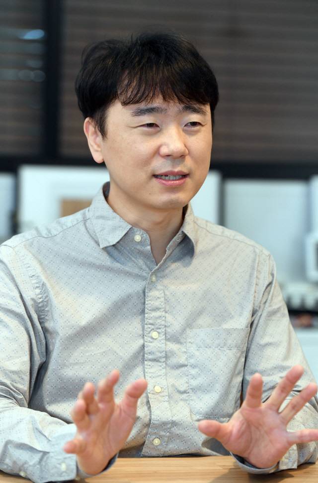 김성완 하비앤토이 대표./이호재기자.