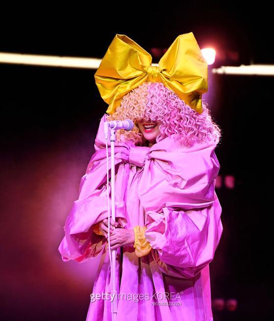 HOLLYWOOD, CALIFORNIA - OCTOBER 14: In this image released on October 14, Sia performs onstage at the 2020 Billboard Music Awards, broadcast on October 14, 2020 at the Dolby Theatre in Los Angeles, CA. (Photo by Kevin Winter/BBMA2020/Getty Images for dcp)