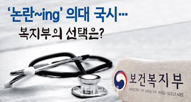 ‘논란~ing’ 의대 국시 복지부의 선택은 [그래픽=이데일리 문승용 기자]