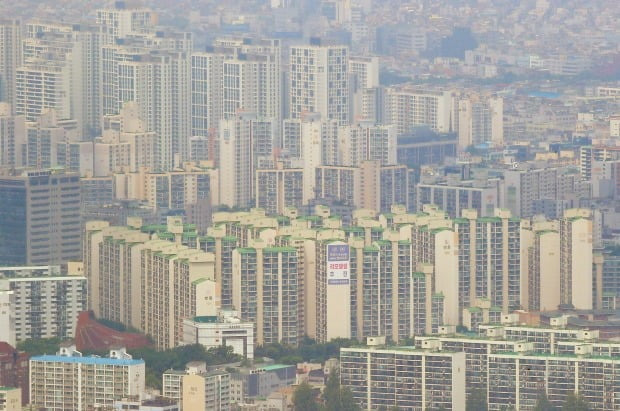 서울 시내 아파트 전경(사진 연합뉴스)
