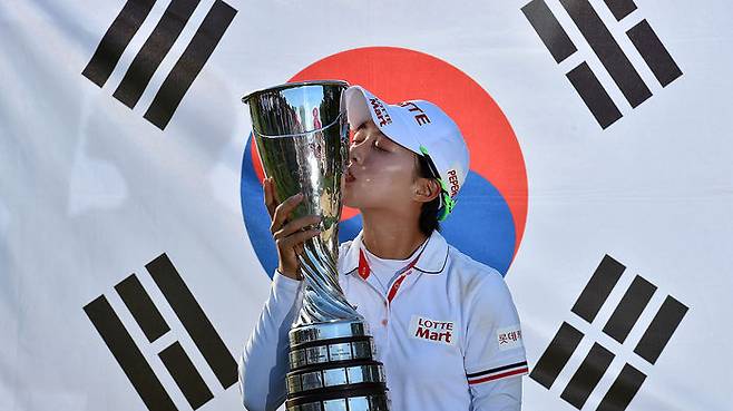 김효주 선수 2014년 LPGA 메이저대회 에비앙 챔피언십 우승