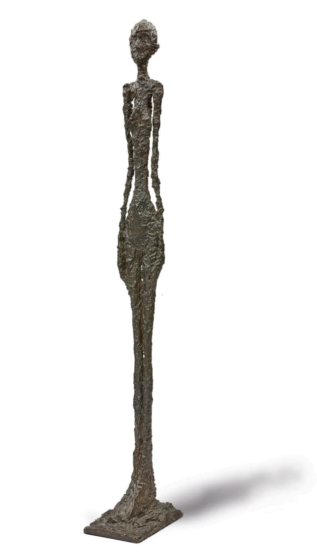 스위스 현대미술 거장 알베르토 자코메티(1901~1966)의 작품 ‘키가 큰 여인 I’(GRANDE FEMME I)