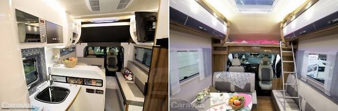 2020년 10월 모델/ 2020년 6월 런칭 모델은 가구의 색상과 디자인이 달라졌다.