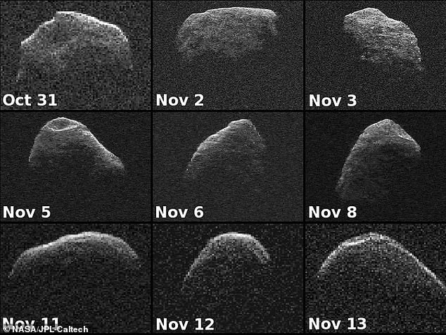 2012년 다시 관측된 소행성 아포피스의 모습.(사진=NASA/JPL-캘텍)