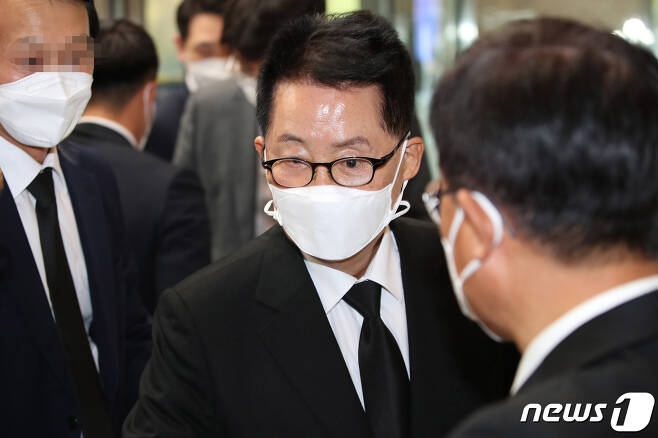 박지원 국정원장. 2020.10.26/뉴스1 © News1 사진공동취재단