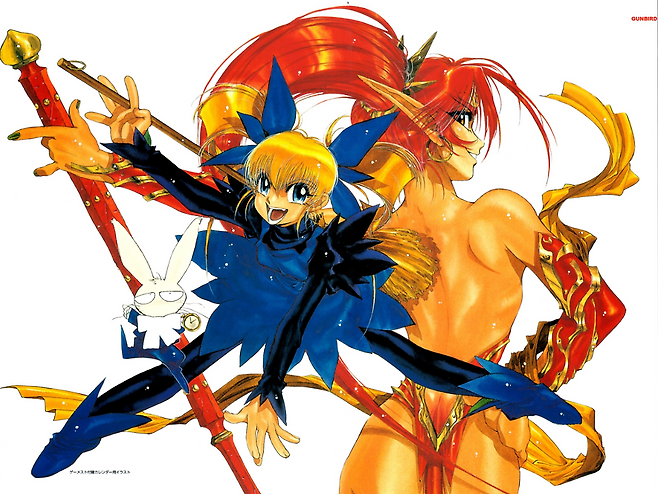 (등을 저렇게 내놓고 춥지도 않은가...)