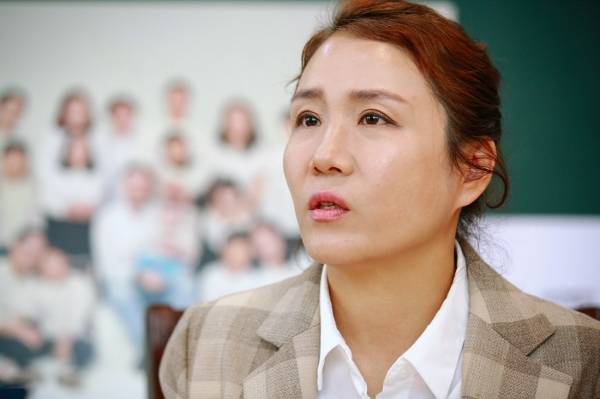김도경 한국미혼모가족협회 대표도 미혼모에 대한 편견과 차별을 직접 겪은 당사자다. 김 대표는 자녀에게까지 대물림되는 편견과 차별에 대해 스스로의 사례를 통해 적나라하게 이야기했다. 김재호 기자 ⓒ베이비뉴스