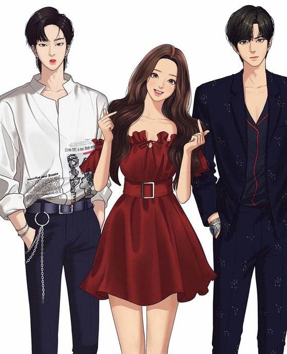 웹툰 '여신강림' [사진 네이버웹툰]