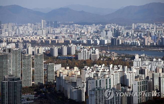 서울 시내 아파트 단지 [연합뉴스 자료사진]