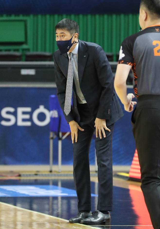 삼성 이상민 감독. 사진제공=KBL