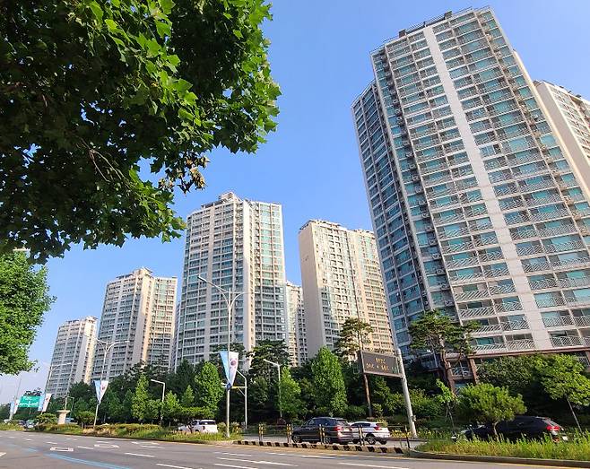 서울 송파구의 한 아파트의 전경 [헤럴드경제DB]