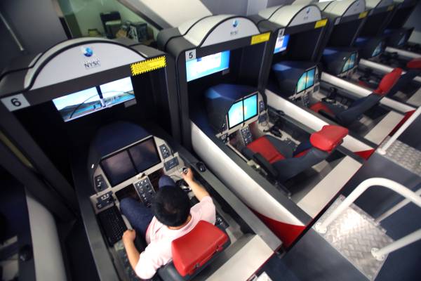 고흥 국립청소년우주센터의 비행 체험장. 한국관광공사 제공