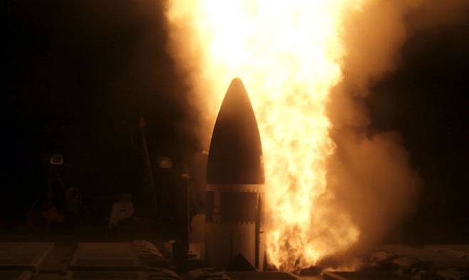 미국 미사일방어청(MDA)이 최근 미 해군의 모의 ICBM 해상요격 성공 사실을 공개해 주목을 끌고 있다. 사진은 지난 17일 미 미사일방어청이 관련 사실을 알리며 공개한 사진. 미 미사일방어청 홈페이지