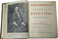 뉴턴가 쓴 ‘프린키피아’ /출처=위키피디아