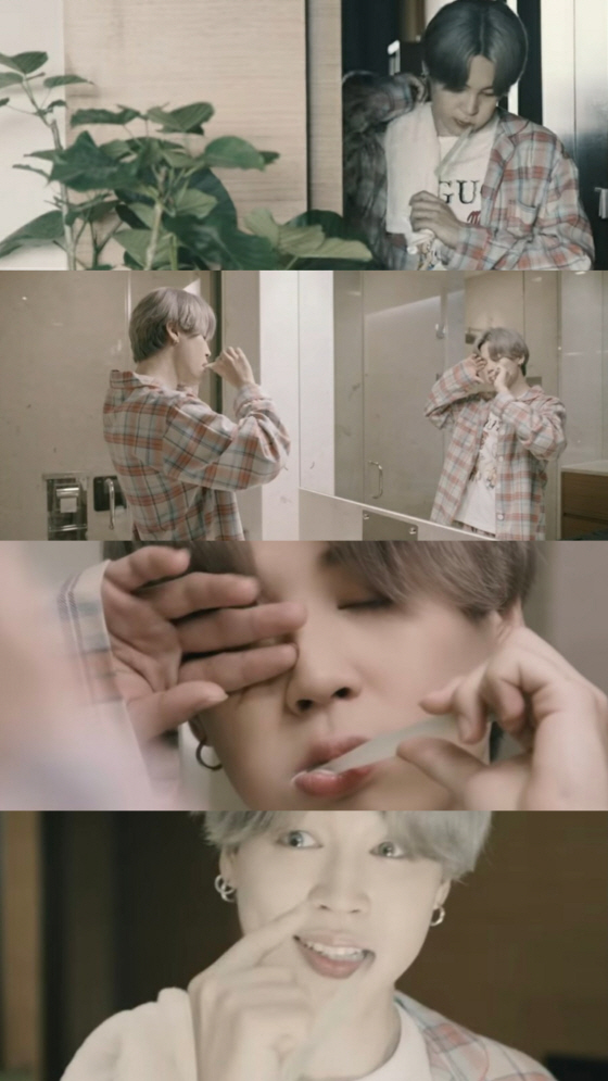 방탄소년단 지민(BTS JIMIN) /사진=BTS 'Life Goes On' 뮤직비디오