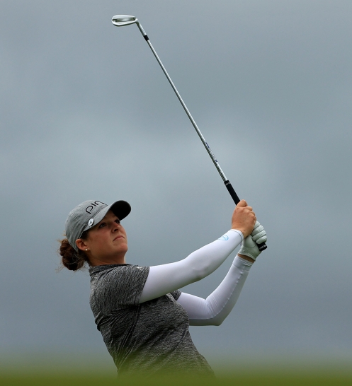 2020년 미국여자프로골프(LPGA) 투어 펠리컨 위민스 챔피언십 골프대회에 출전한 앨리 맥도널드가 단독 2위로 우승 경쟁에 가세했다. 사진제공=Getty Images