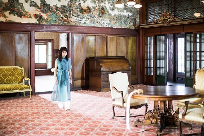 ‘제6회 궁중문화축전’의 온라인 프로그램 중 하나인 ‘아티스트가 사랑한 궁’의 한 장면