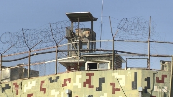 South Korean guard post in the DMZ. (Yonhap)