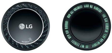 '99.9% 항균 필터' 반려동물 털 청소로 인한 세균 증식 걱정을 덜어준다. / LG전자 제공