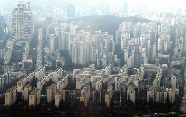 지난 25일 서울 송파지역 아파트./연합뉴스
