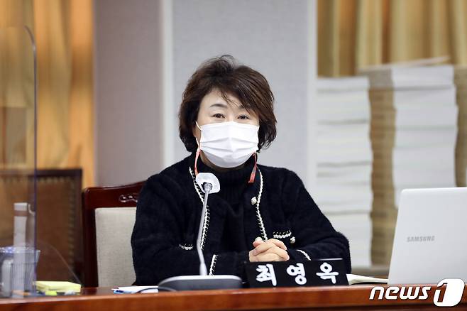 최영옥 수원시의원. © 뉴스1