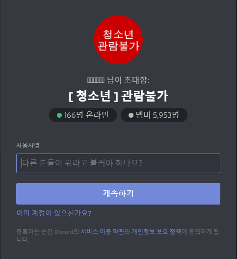 /사진=디스코드 갈무리