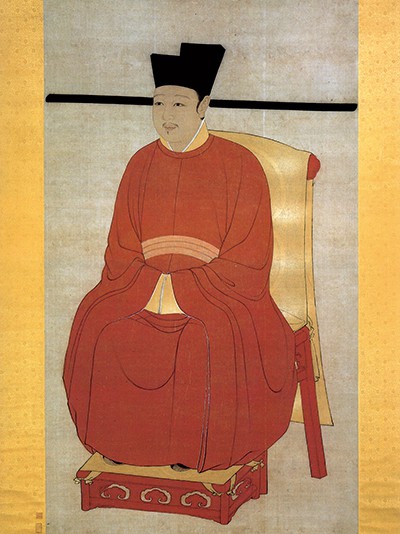 송나라 마지막 황제 ‘휘종’의 초상화.
